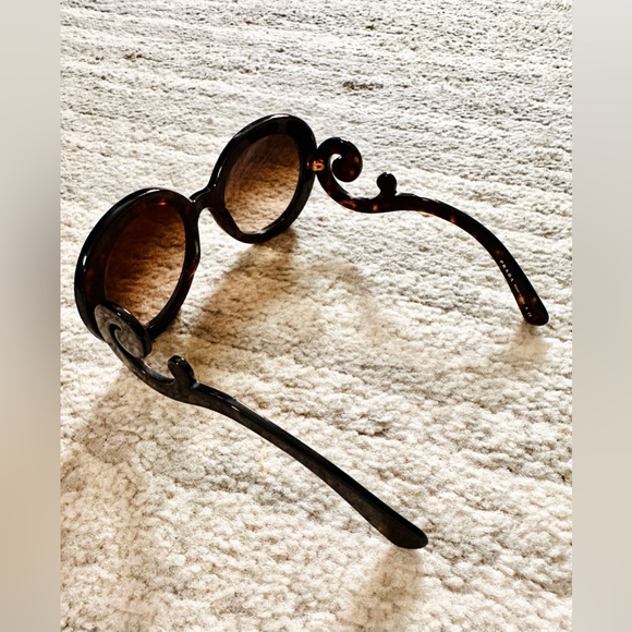 Prada Baroque Tortoise Sunglasses - Picture 4 of 14